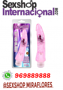 VIBRADOR ESTIMULADOR CRYSTAL JELLY-DE SILICONA-SEXSHOP LIMA 981196979 